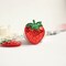 YYCRAFT 60pcs Padded Sequin Strawberry Appliques for DIY Sewing Craft-3 Colors